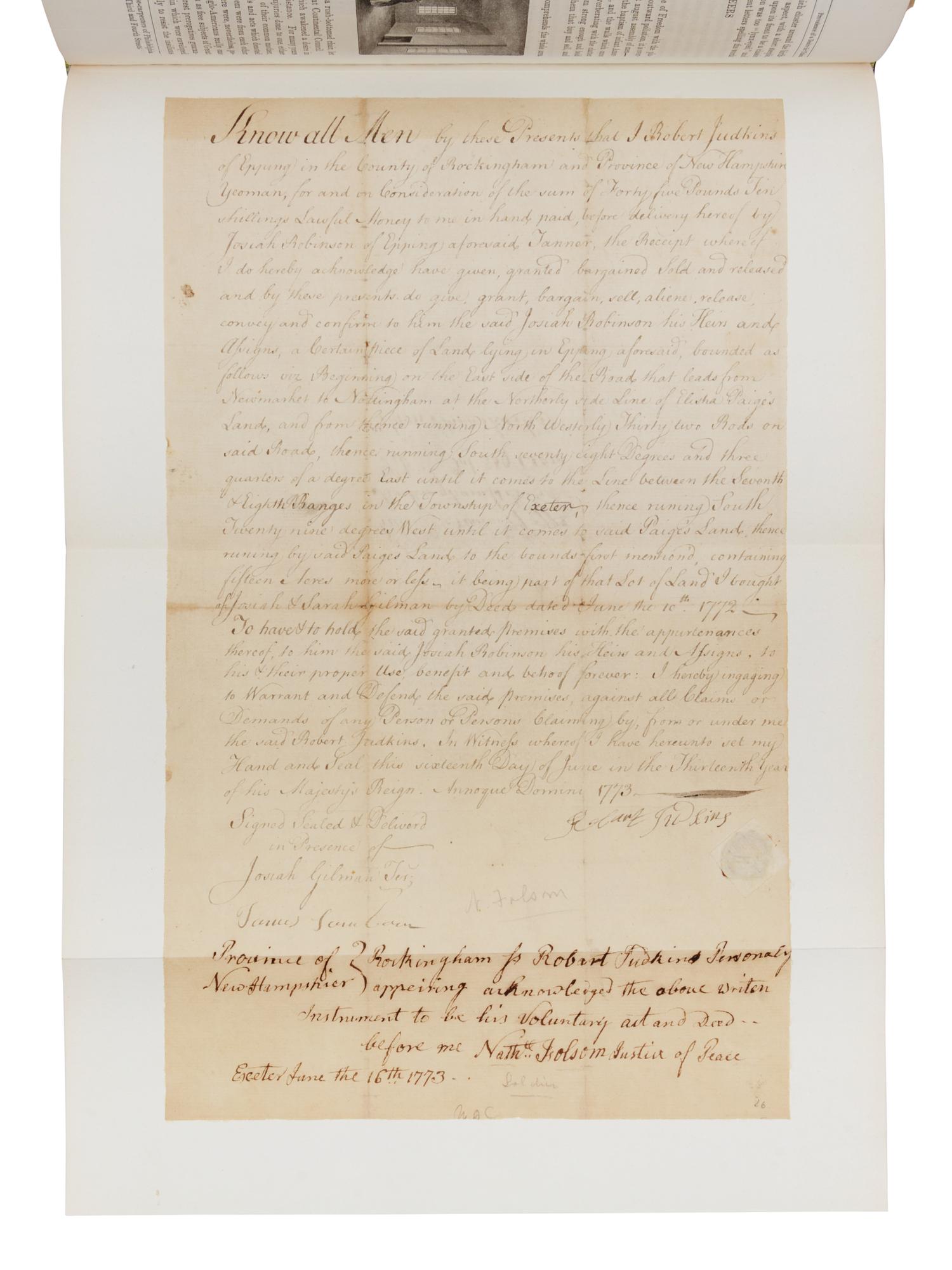 [REVOLUTIONARY WAR]. LOSSING, Benson John (1813-1891). The Pictorial Field-Book of the Revolution . New York: Harper & Brothers, n.d. [but 20th-Century].