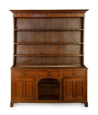 An English Oak Welsh Cupboard