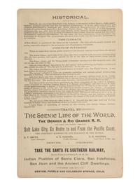 [NEW MEXICO]. A group of 6 photographs, incl. views of Santo Domingo and Taos pueblos, comprising: