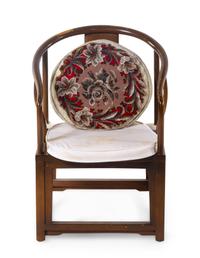 A Chinese Carved Children's Armchair — 20TH CENTURY