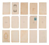 [EARLY PHOTOGRAPHY]. 50+ Civil War-period CDVs of men, women, and children.