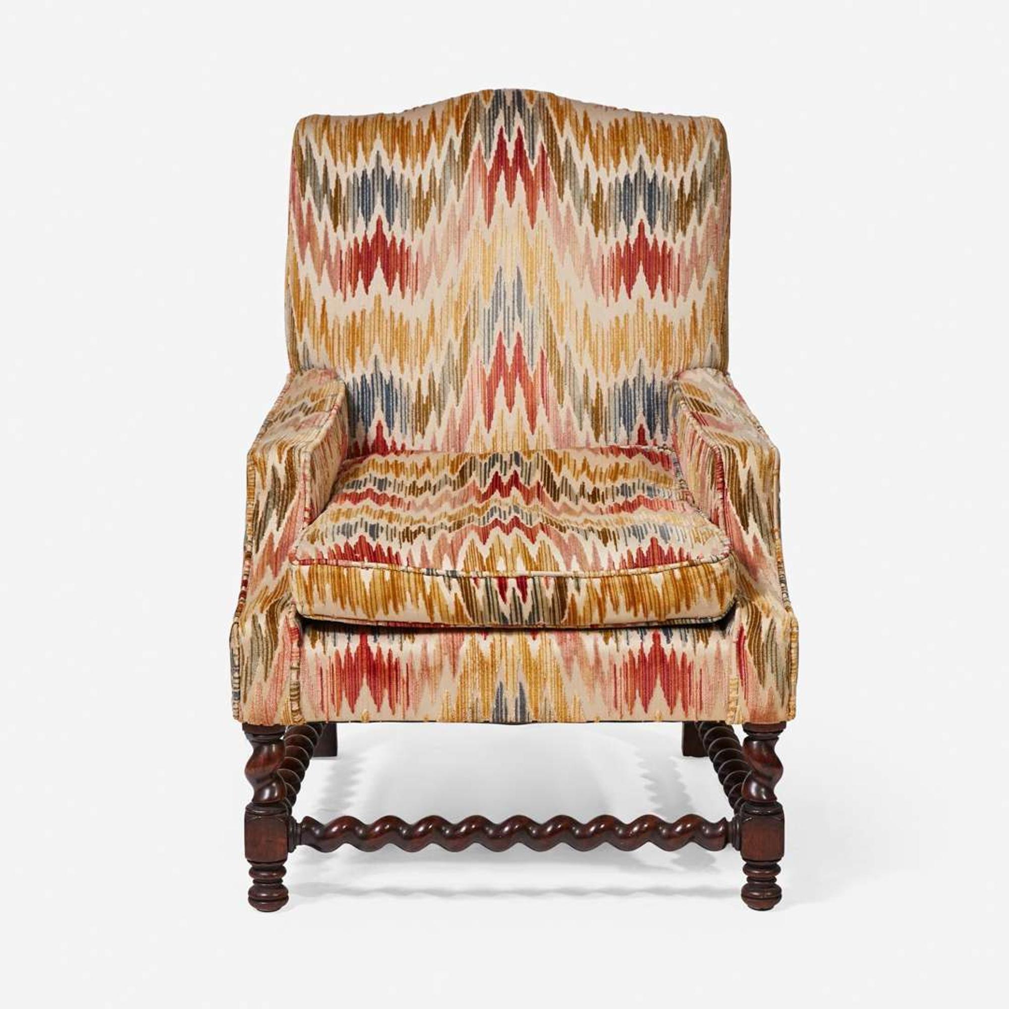 A group of three oak and walnut chairs 18th and late 19th / early 20th century