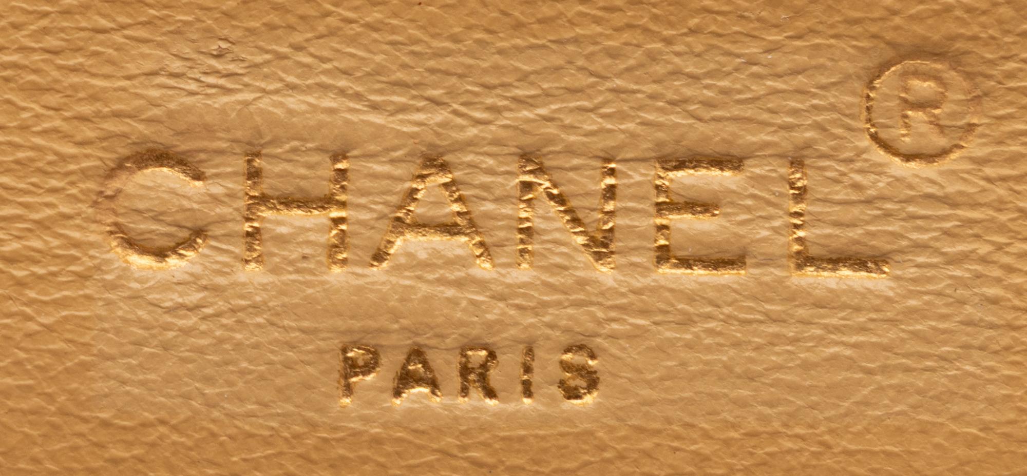 Chanel, Tan Mini Square Flap Bag