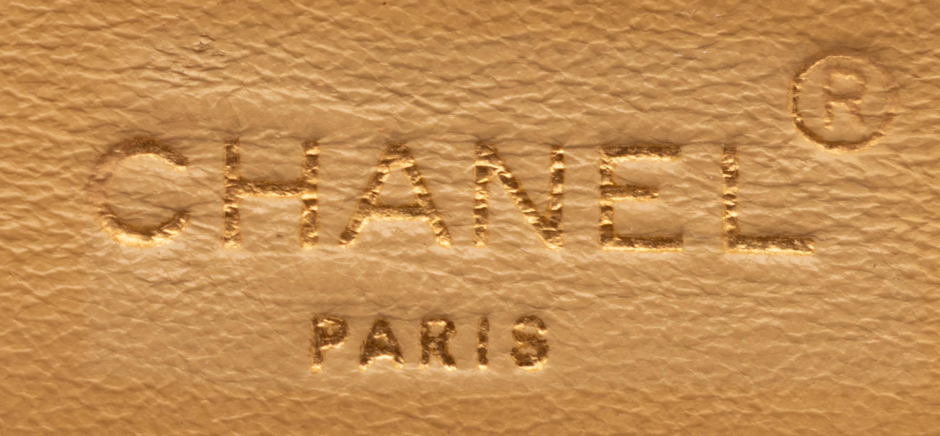 Chanel, Tan Mini Square Flap Bag