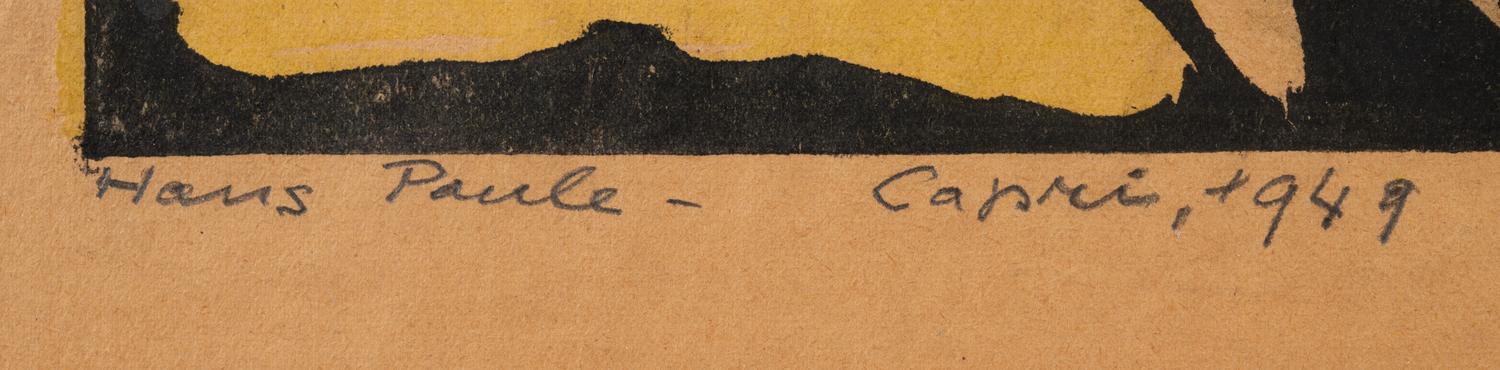 A group of three prints