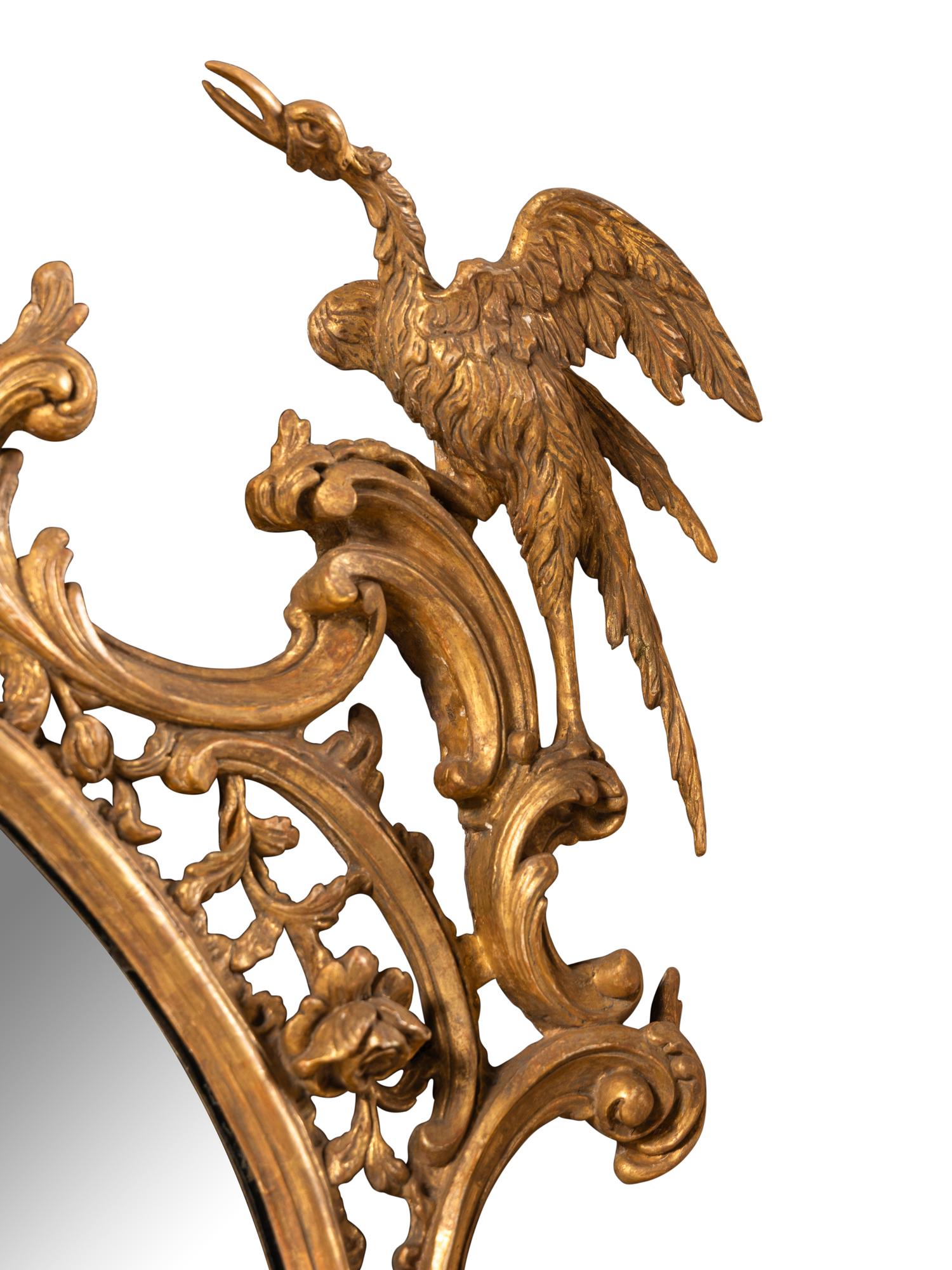 A George III Giltwood Mirror