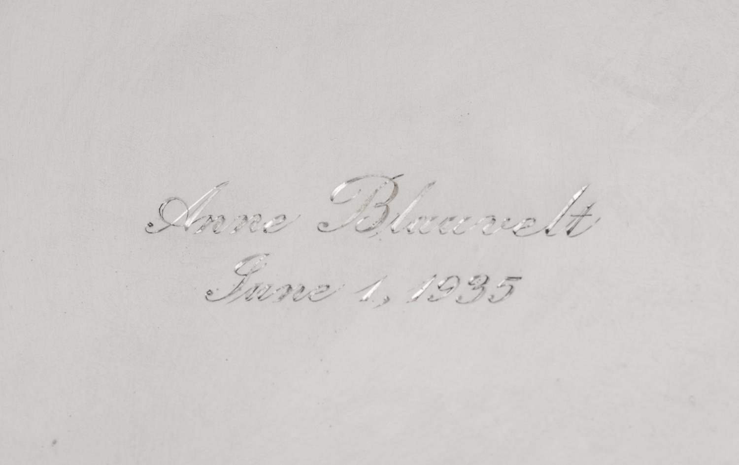 A Tiffany and Co. Silver Bowl
