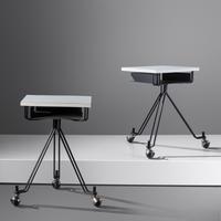 Two Telephone Tables Designed for IBM, USA