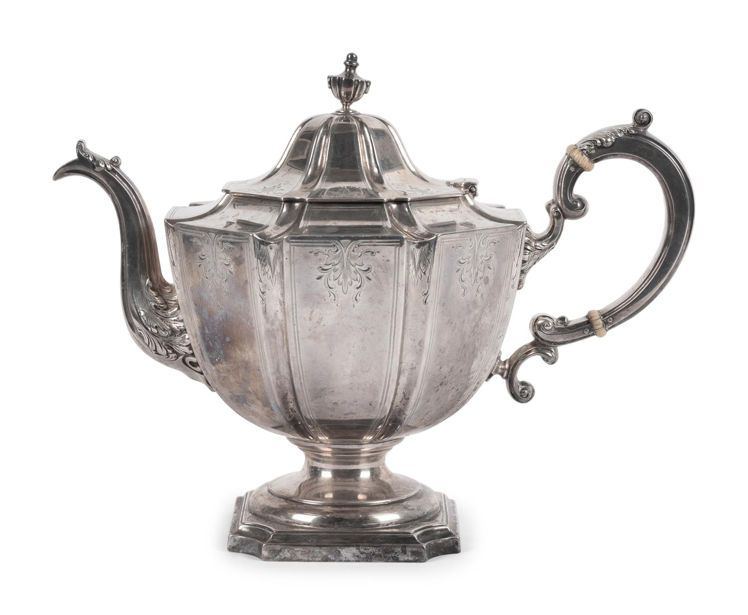 An American Silver Teapot