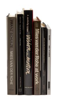 [ARCHITECTURE] -- [Mies van der Rohe, Ludwig (1886-1969)]. A group of 15 works about Ludwig Mies van der Rohe and the Bauhaus movement, including: