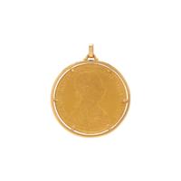 AUSTRIAN COIN PENDANT