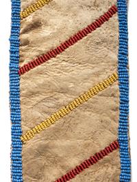 Northern Plains Beaded Hide Knife Sheath