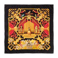 Three Scarves: Two 90 cm Hermès, One Ferragamo