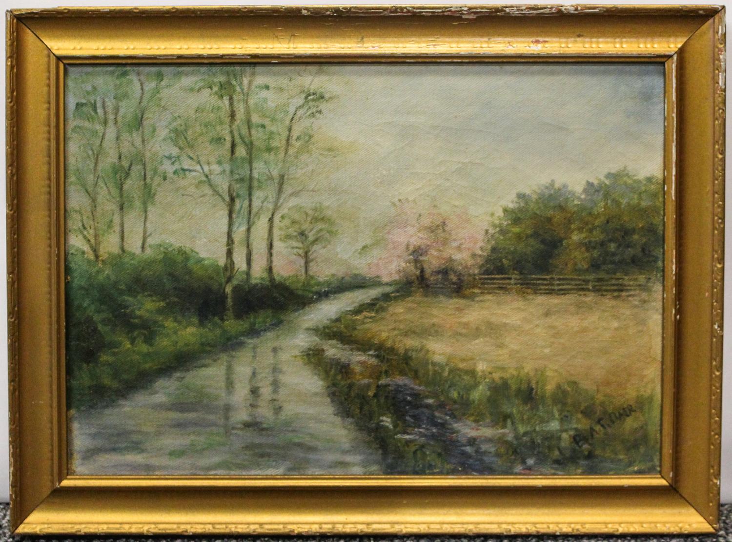 A.T. Baer, (20th century), Landscape