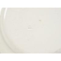 Three Creil Faience Transfer-Decorated Cabinet Plates