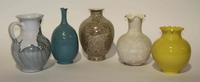 A Group of Five Haeger Pottery Vases Height of tallest 10 inches. — Sebastiano Maglio