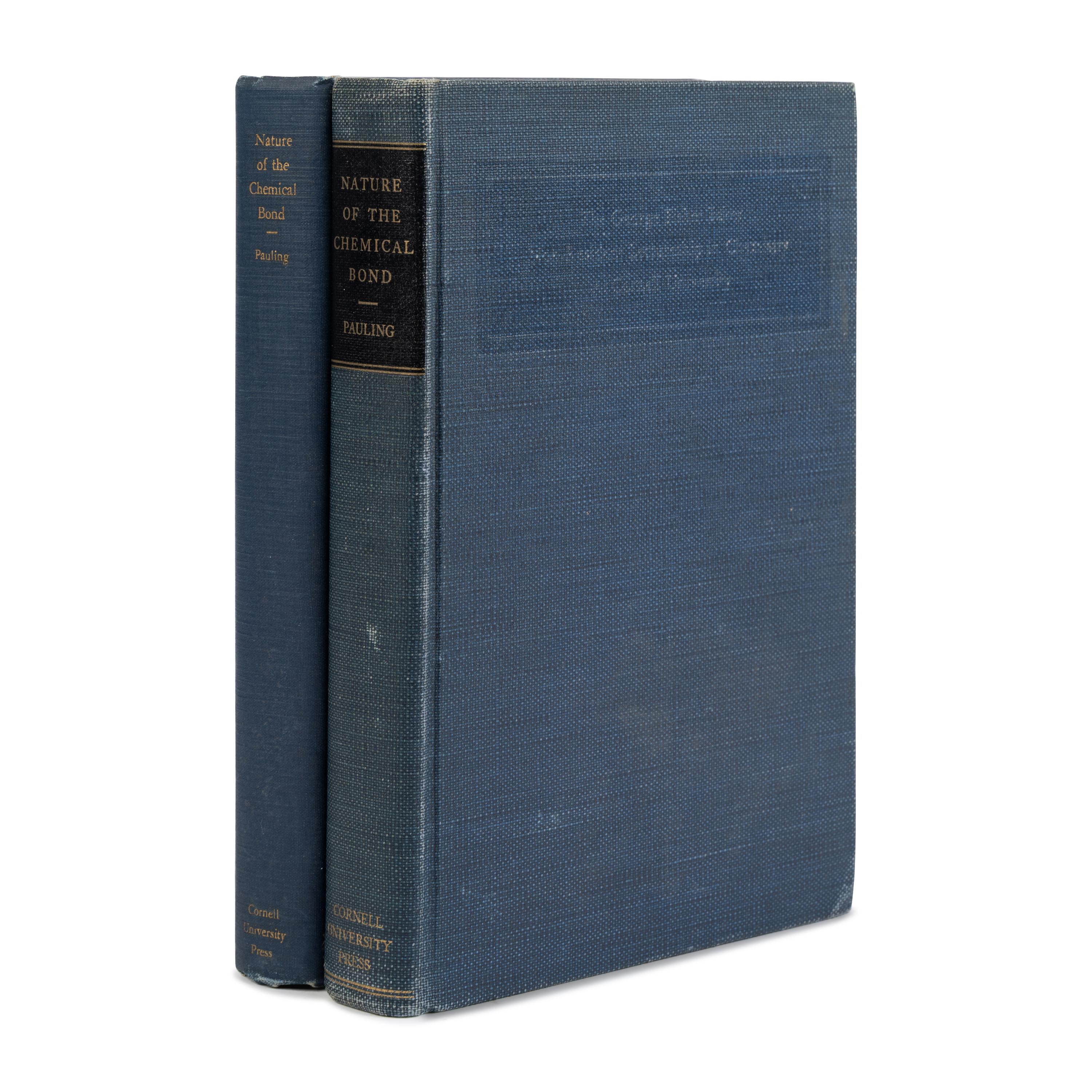 Pauling, Linus (1901-1994). The Nature of the Chemical Bond and the Structure of Molecules and Crystals . Ithaca, NY: Cornell University Press, 1940.