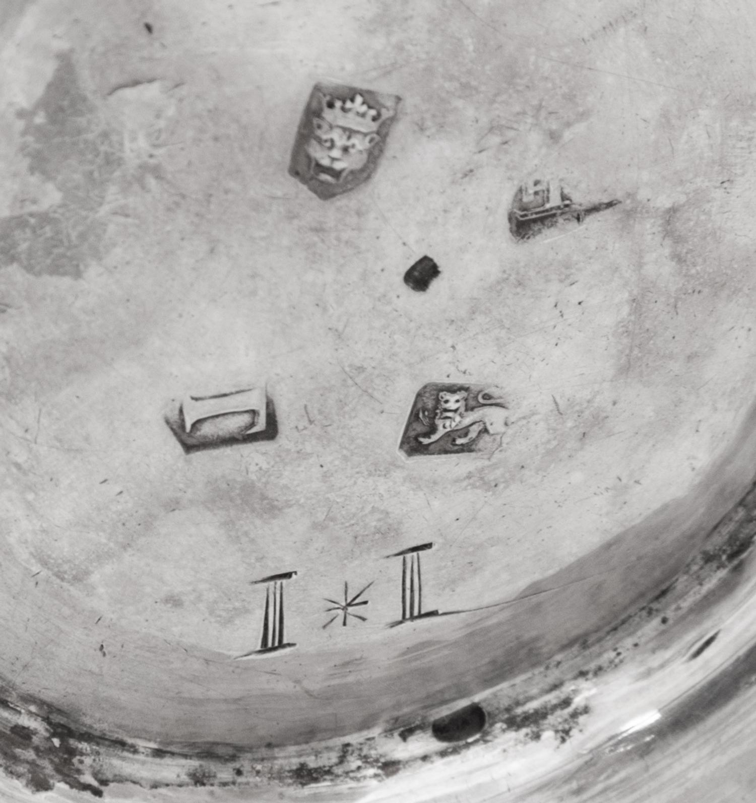 A George II Silver Cann