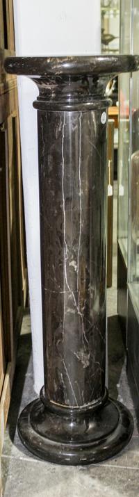 A Continental Marble Pedestal — 20TH CENTURY