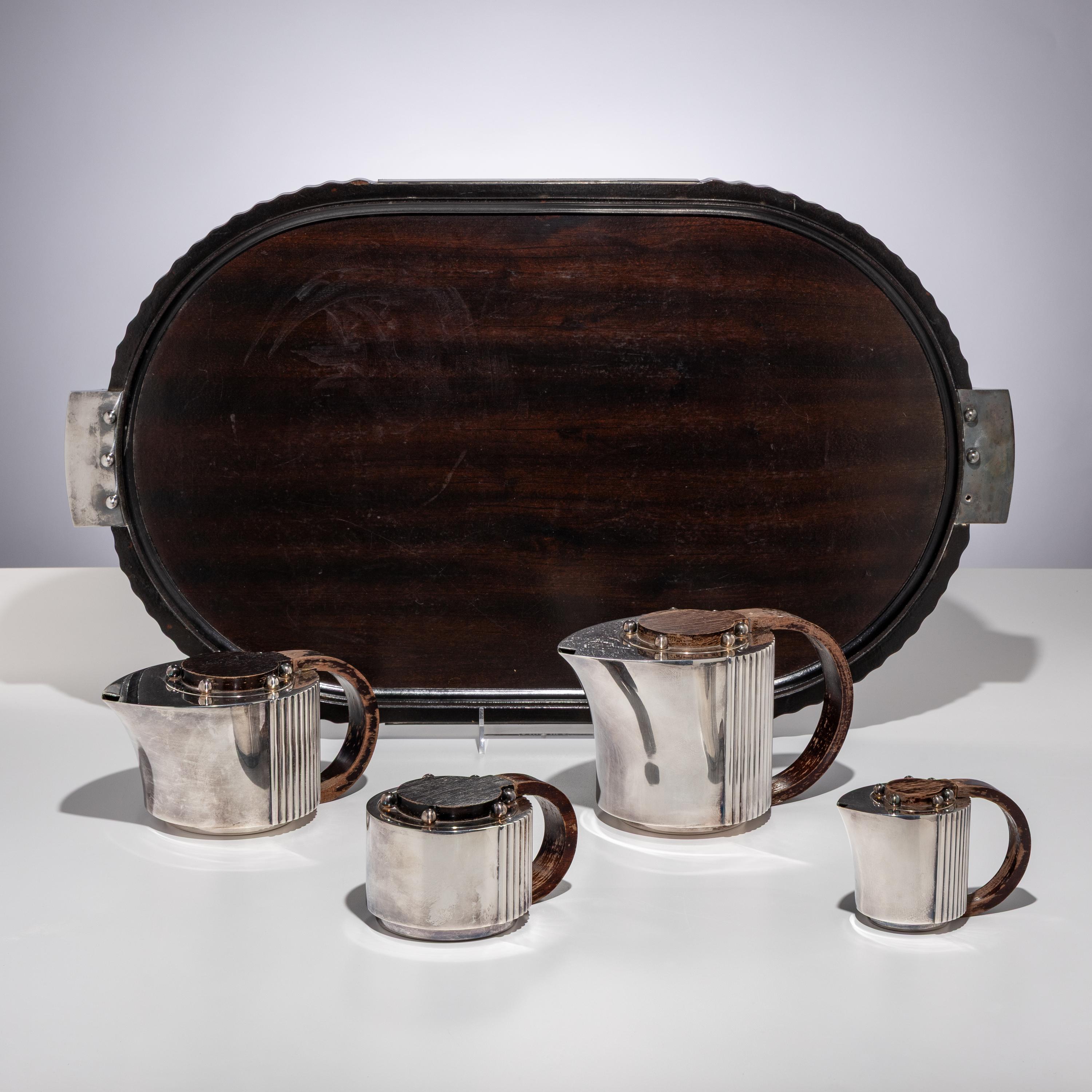 Jean Elysée Puiforcat (French, 1897–1945) — Etchéa Coffee and Tea Service, 1937