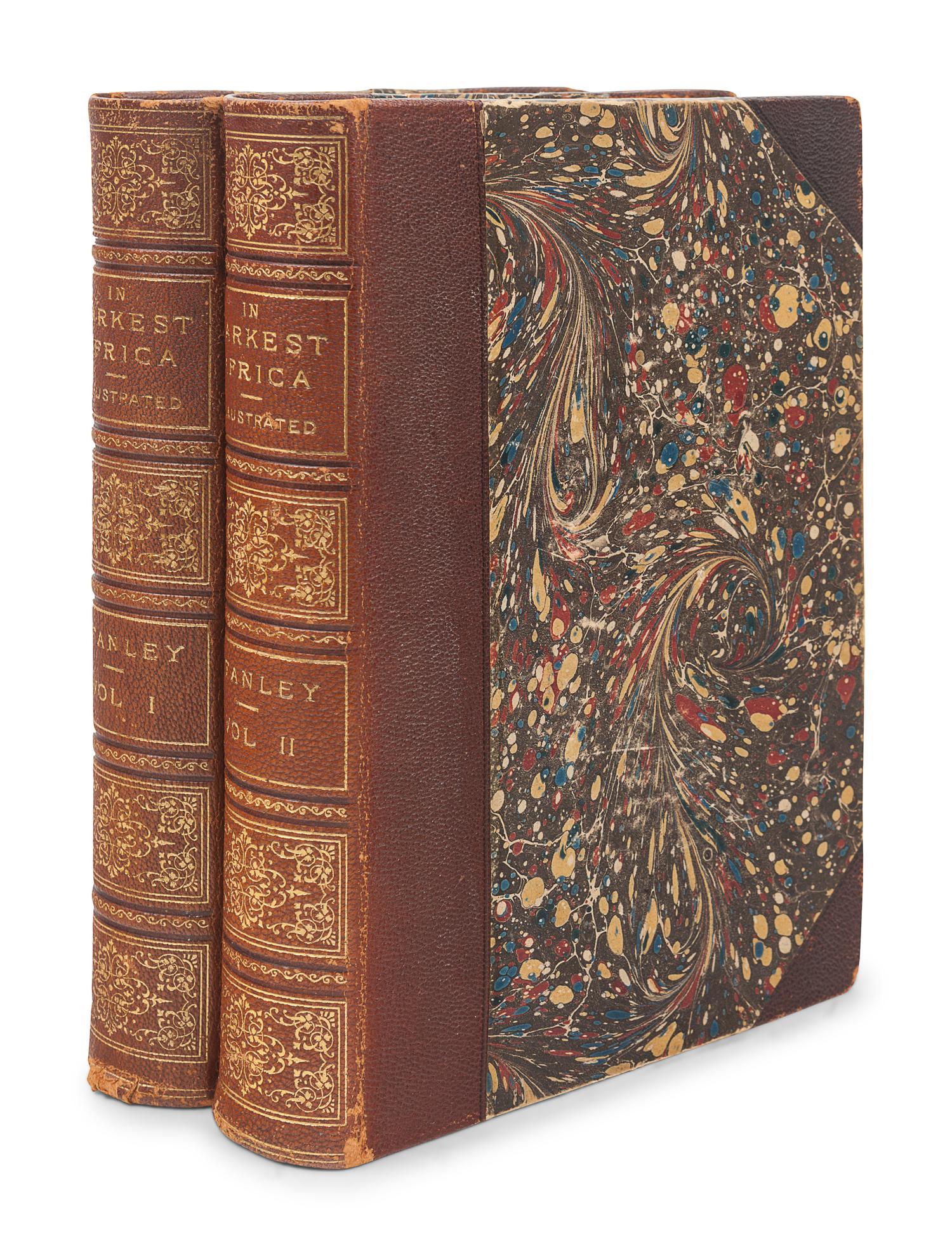 STANLEY, Henry Morton, Sir (1841-1904). In Darkest Africa. New York: Charles Scribner's Sons, 1890.