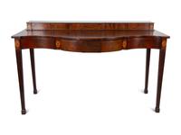 A George III Mahogany Step-Back Serving Table — CIRCA 1790