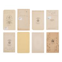 [Early Photography]. A group of 128 Items, including photographs of abolitionists, clergy, and academics.