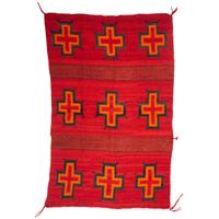 Navajo Transitional Child's Blanket / Rug