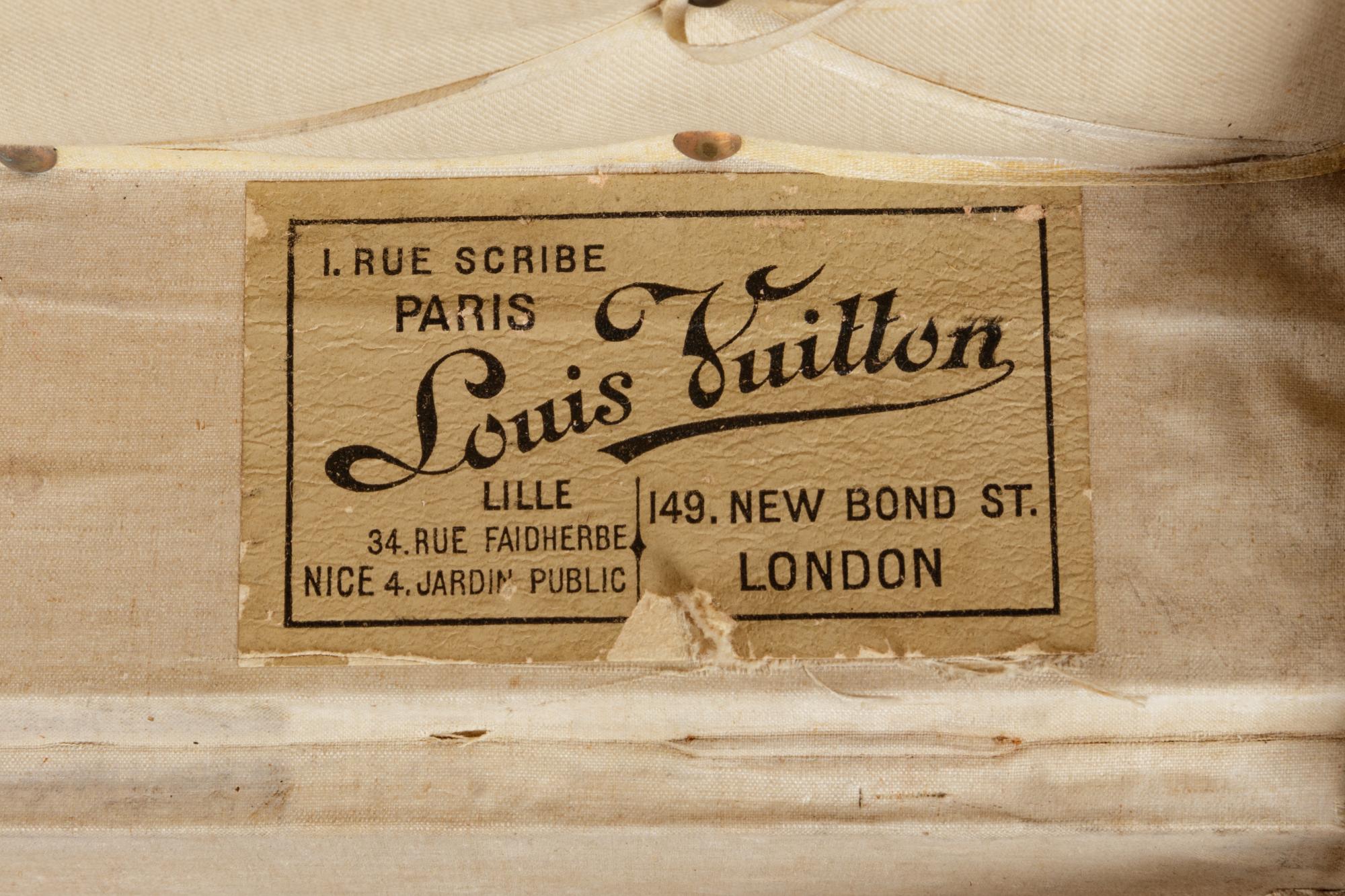 A Louis Vuitton Steamer Trunk