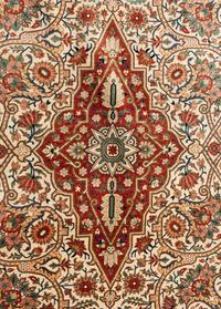 A Persian Silk Rug