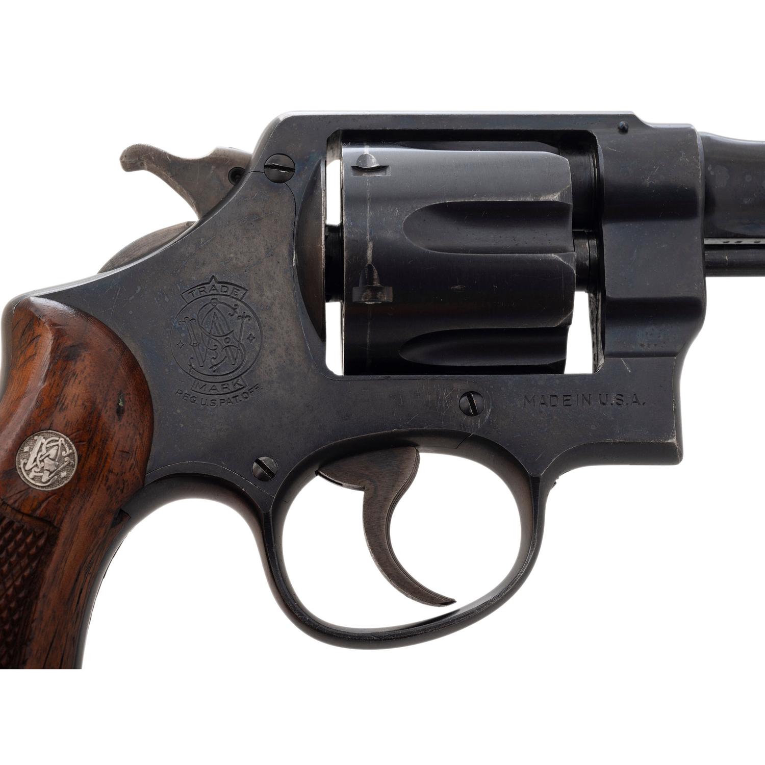 **Smith & Wesson DA .45 Hand Ejector Model of 1917 (Postwar-Transitional)