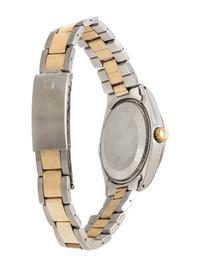 ROLEX, REF. 1005 STAINLESS STEEL AND 18K YELLOW GOLD 'OYSTER PERPETUAL' WRISTWATCH, CIRCA 1972