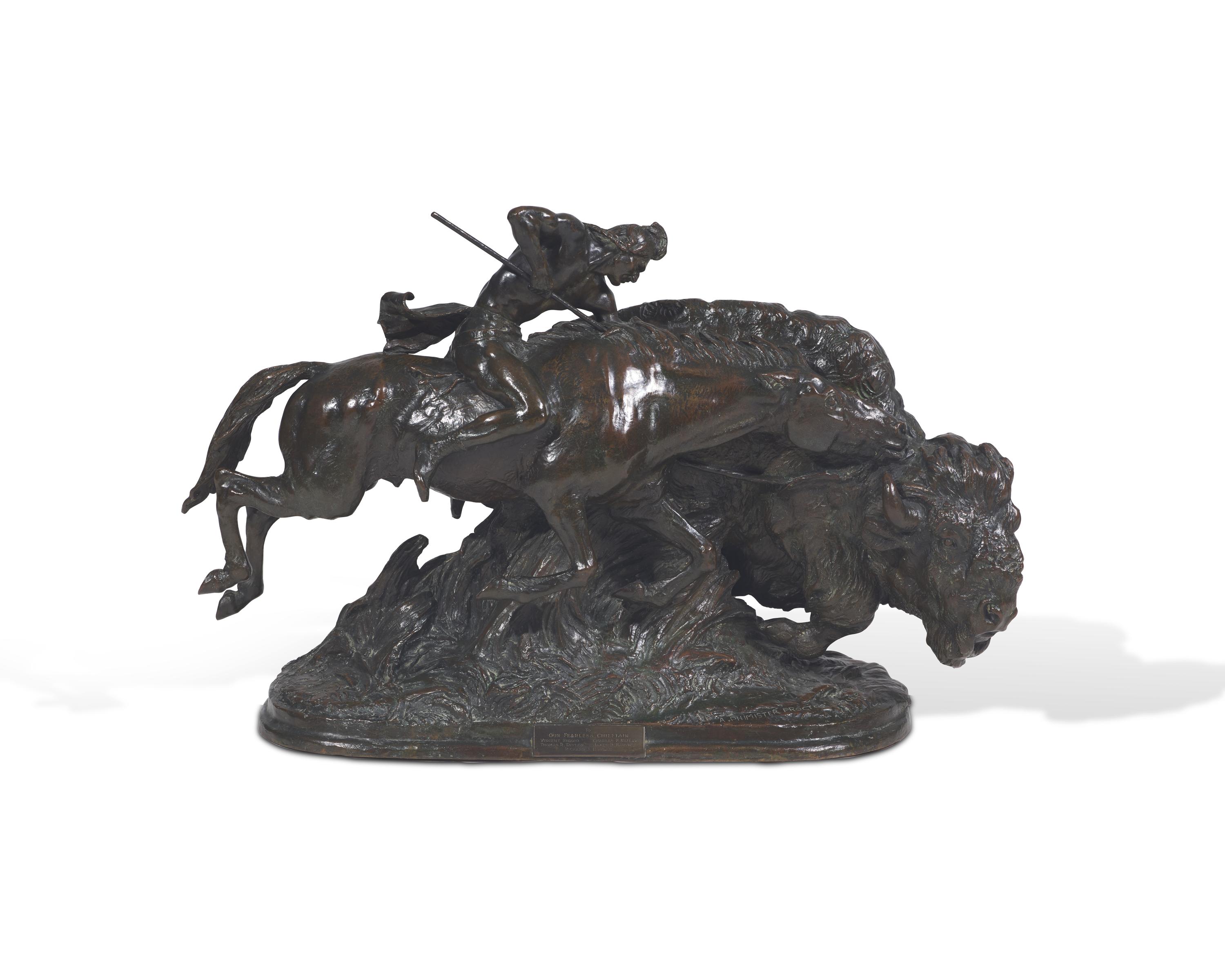 Pursuit of the King of the Herd, conceived 1914, cast c. 1917