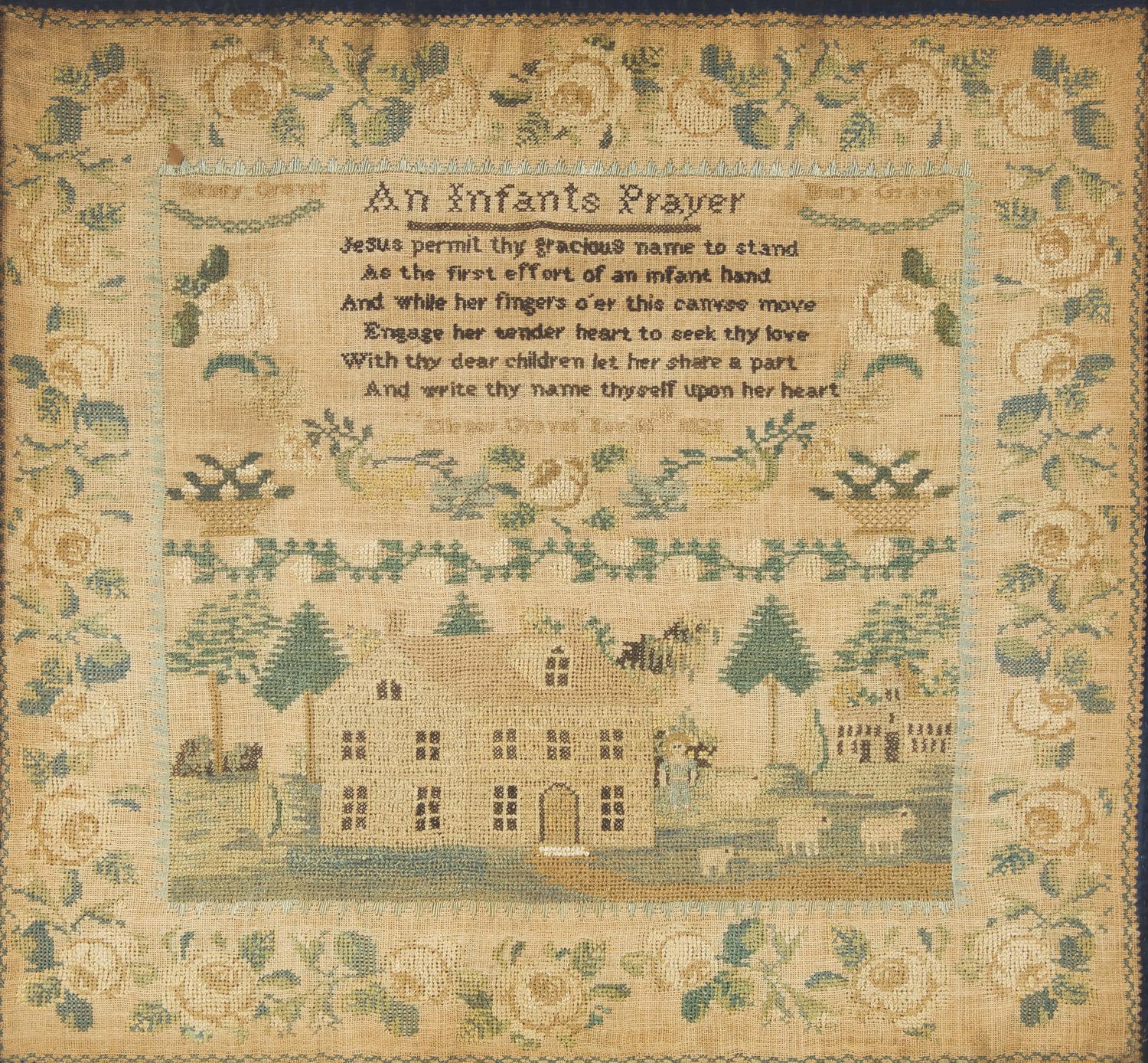 A Gravel Family Needlework Sampler