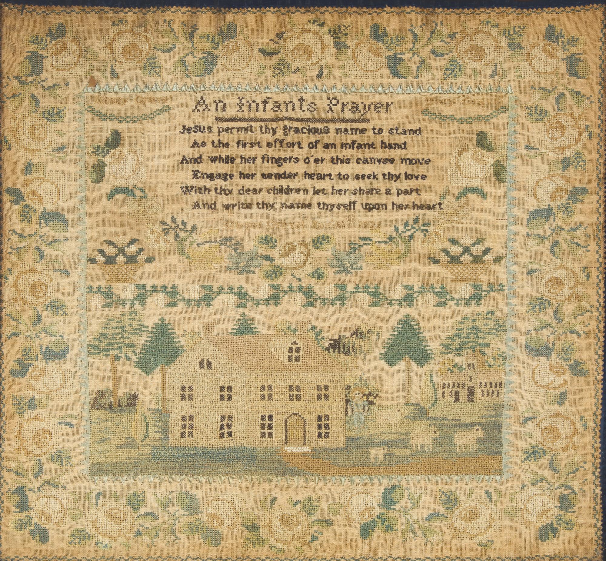 A Gravel Family Needlework Sampler