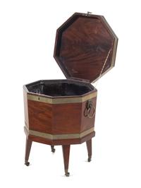 A George III Mahogany Cellarette