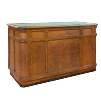 An Oak Store Counter with Six Drawers 59" W x 25.5" D x 33.25" H — France, Circa 1900