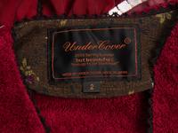 Undercover Red Terry Cloth "Monster" Jacket