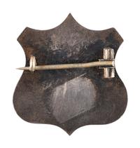 [CIVIL WAR]. Engraved IX Corps badge.