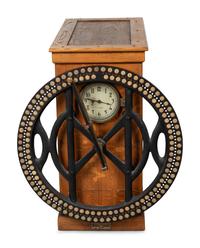 An IBM Oak and Iron Punch Clock