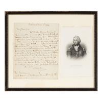 Nelson, Horatio, 1st Viscount Nelson (1758-1805). Autograph letter signed ("Nelson") to Sir William Hamilton, Palermo, 8 June 1799.