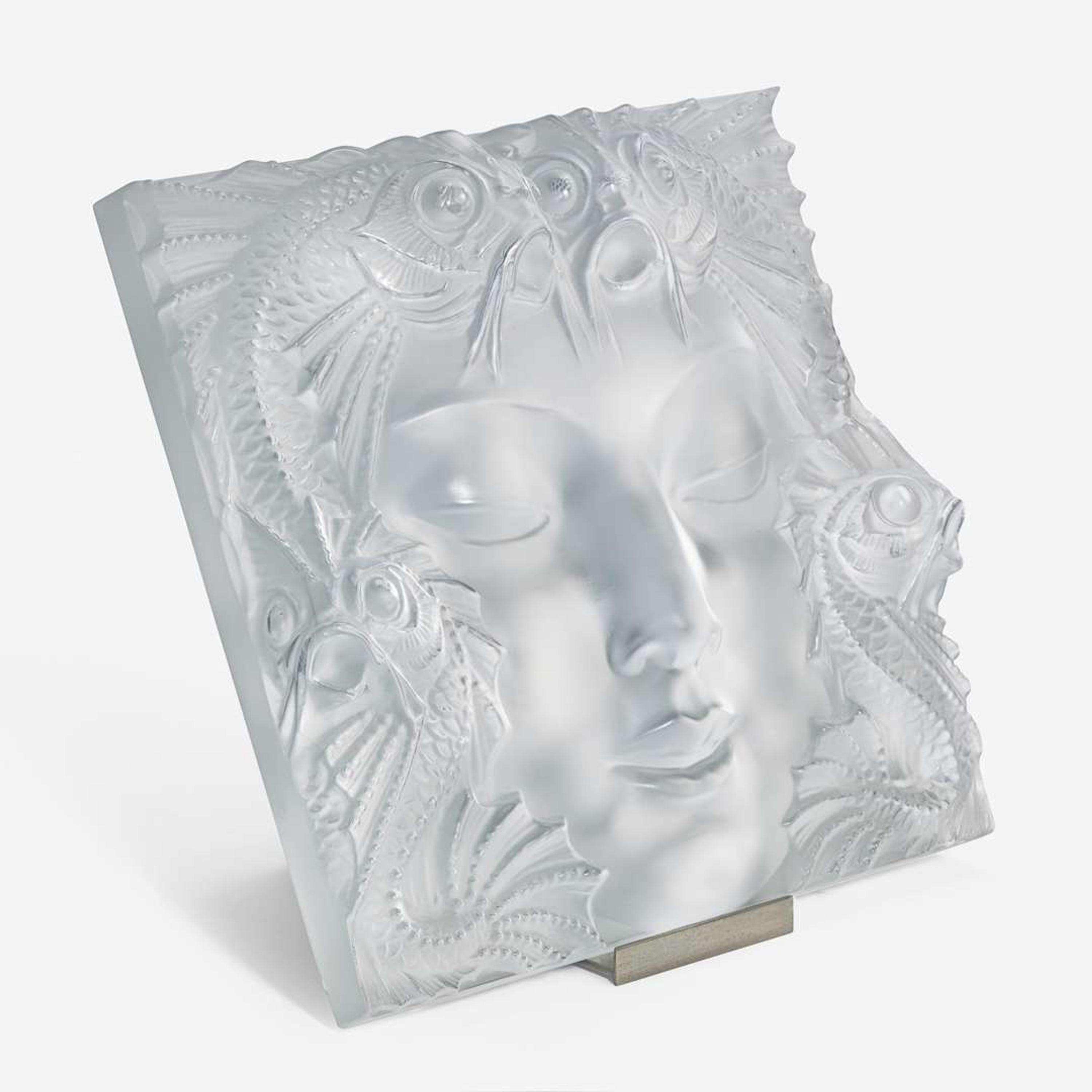 René Lalique (French, 1860-1945) "Masque de Femme", France, Designed 1935, the Present Lot circa 1980s