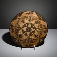 Apache Figural Basket