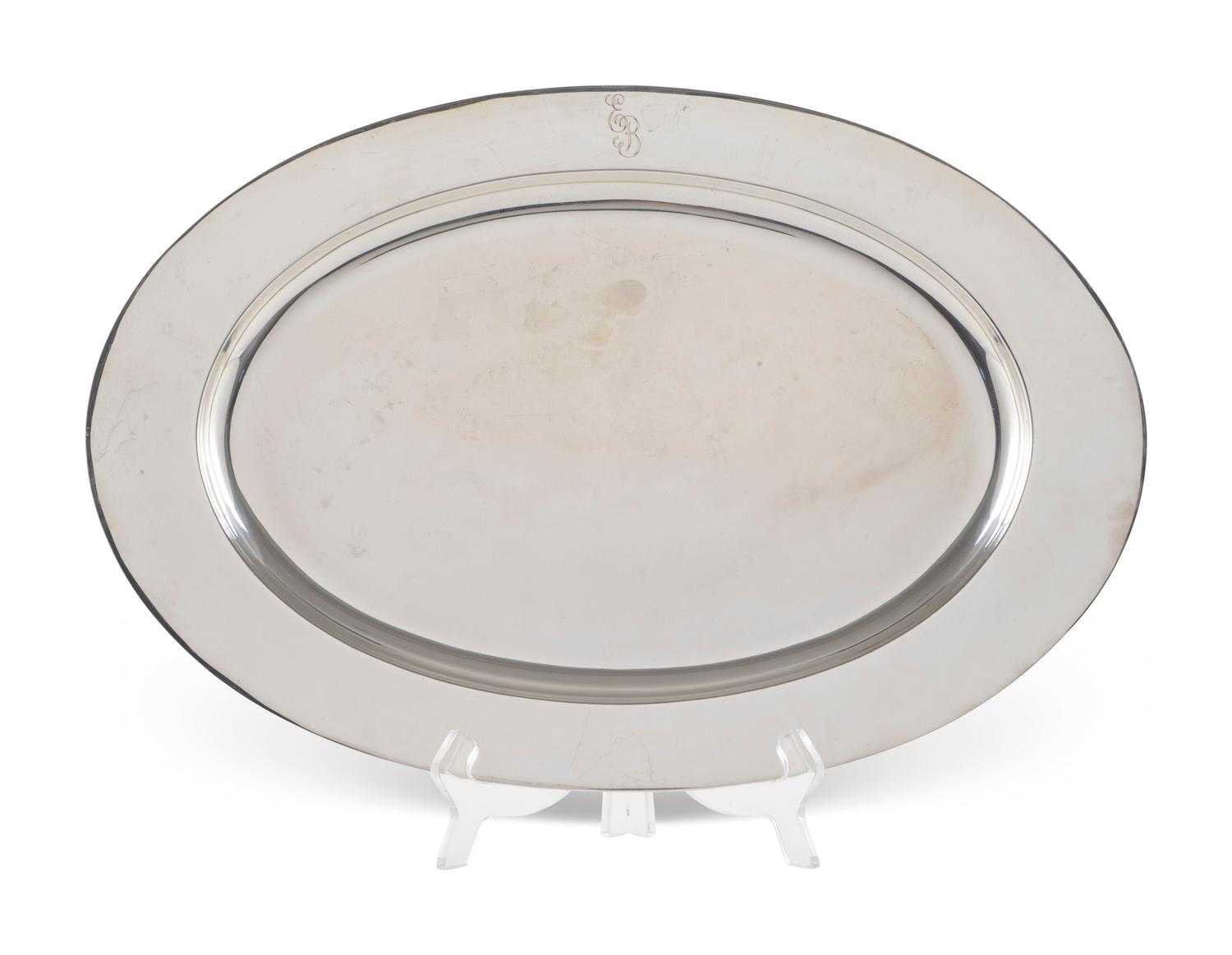 An American Silver Tray — Reed & Barton, 20th Century