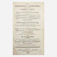 [Food & Drink] Group of 12 18th and 19th Century Titles on Cooking and Housekeeping
