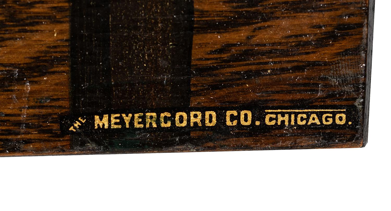A Rare Upper Penninsula Brewing Company Wood Veneer Advertising Sign