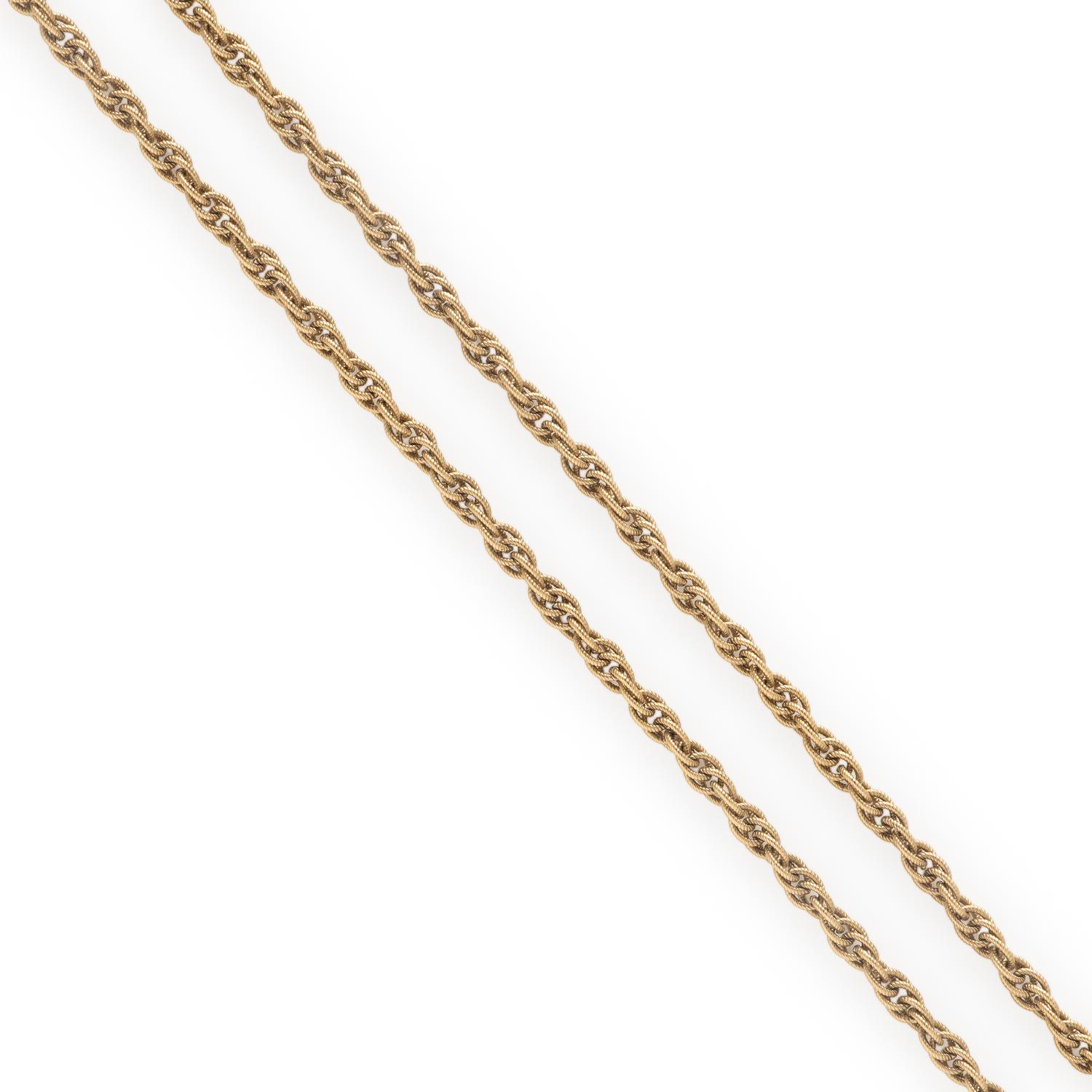 Yellow Gold Chain Necklace
