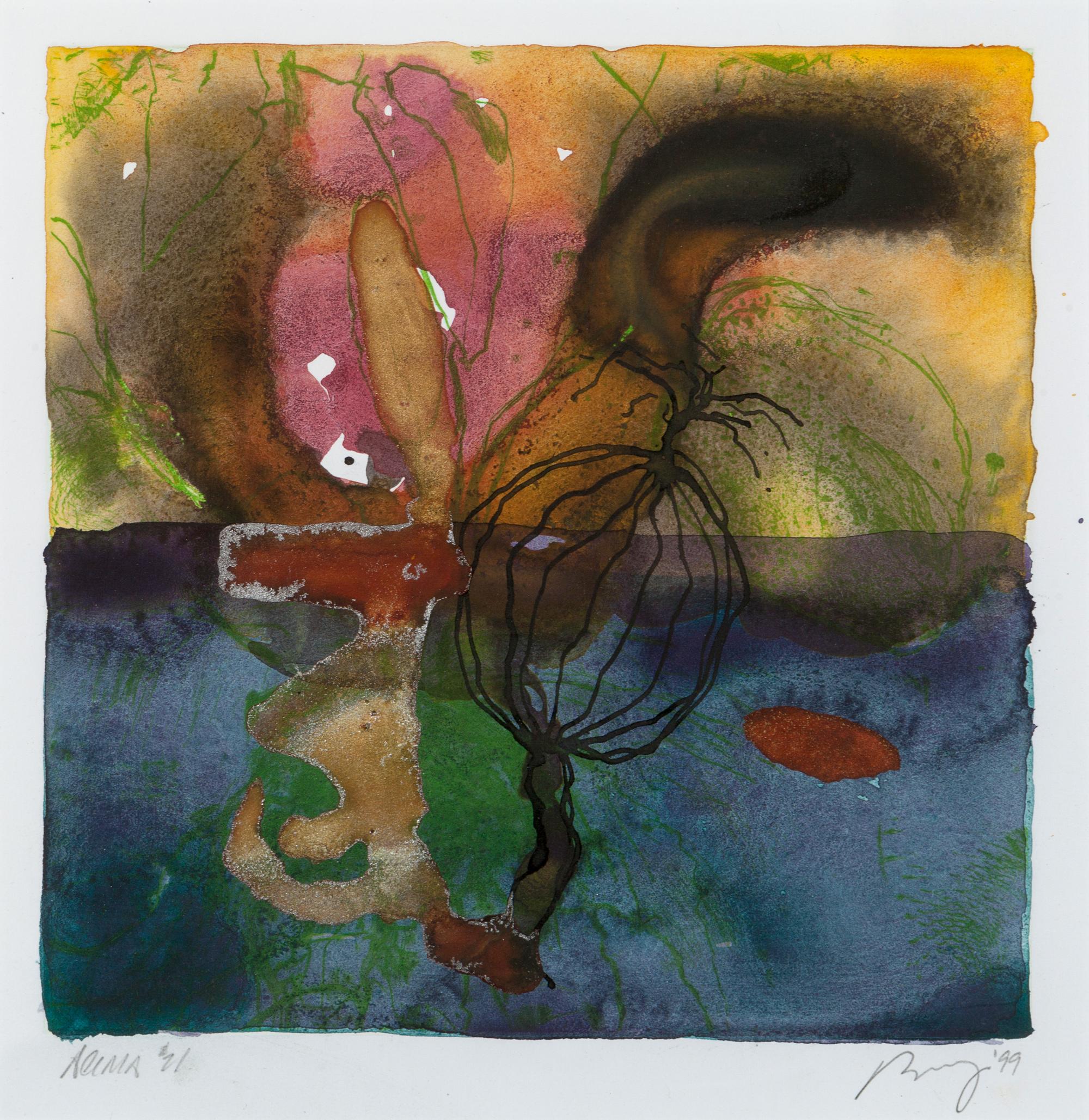 Acima #11, Acima #20, Acima #21, Acima #25, Atras #19, and Atras #20 (six works)