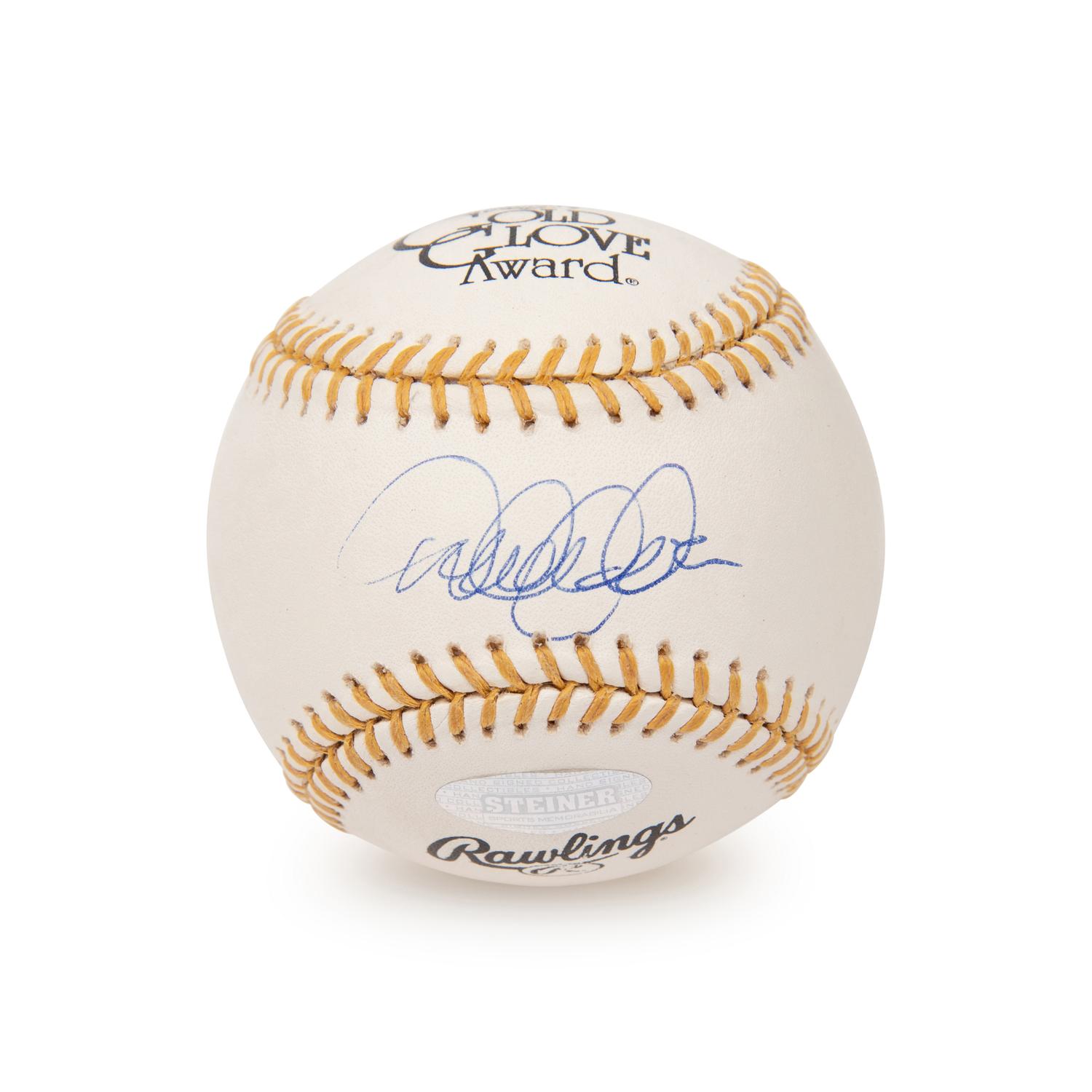 A Derek Jeter Single Signed Autograph Baseball (Beckett Authentication Services and Steiner)