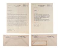 [POLITICS]. Political correspondence archive relating to important 1960s and 1970s issues and addressed to Major Robert H. Becker (1924-2014), USAF Retired.